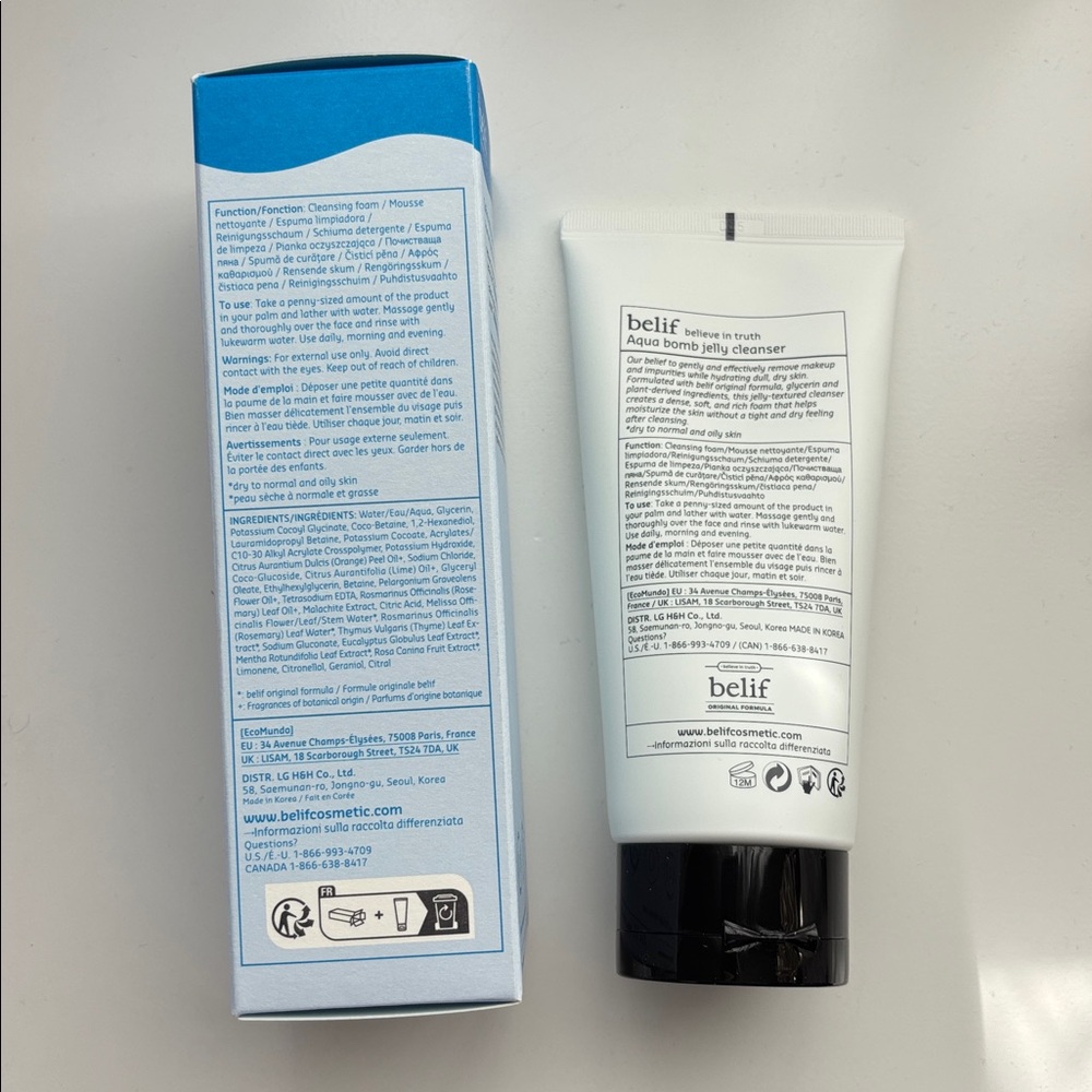 🆕 BELIF | Aqua Bomb Jelly Cleanser - Picture 3 of 6